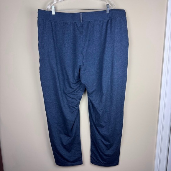 LL Bean Mens VentureSoft Pants Blue XXXL 30" Drawstring Waist Casual Relaxed Fit - Picture 4 of 6